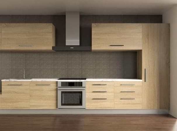 7 mousy indigo kitchen backsplash with oak cabinets 1