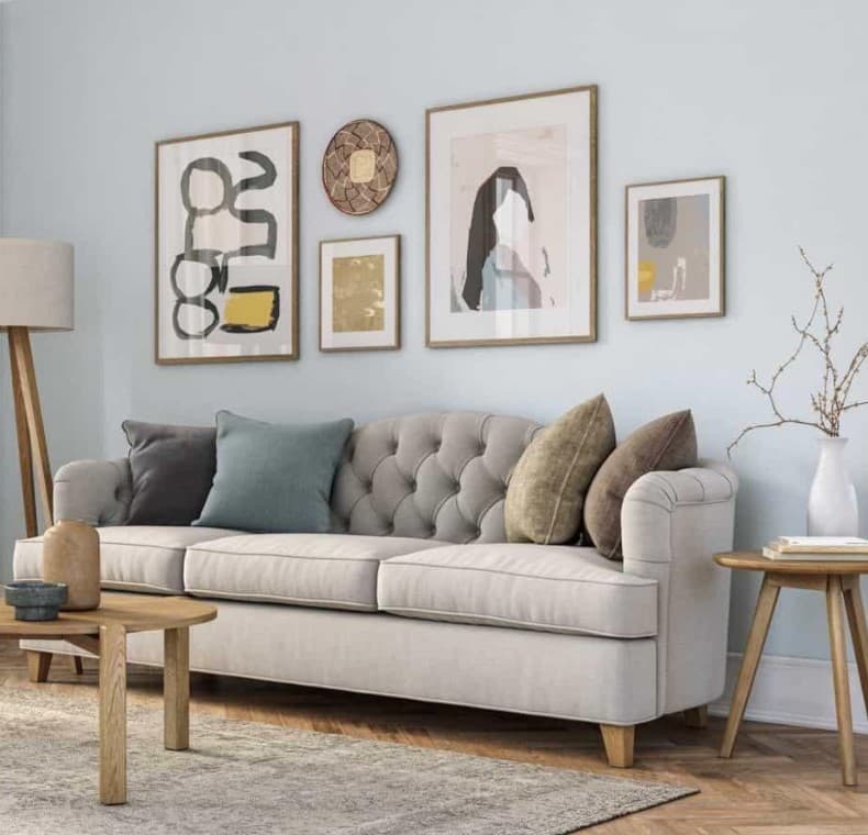 9 throw pillow ideas for grey couches