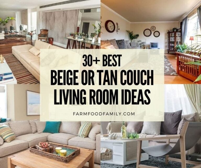 30+ Beige And Tan Couch Living Room Ideas and Designs