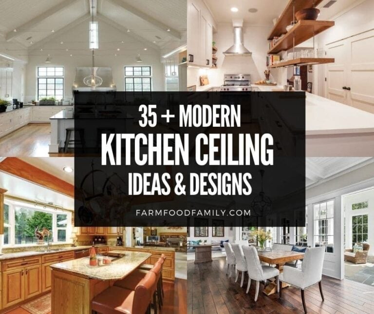 35+ Modern and Cheap DIY Kitchen Ceiling Ideas and Designs