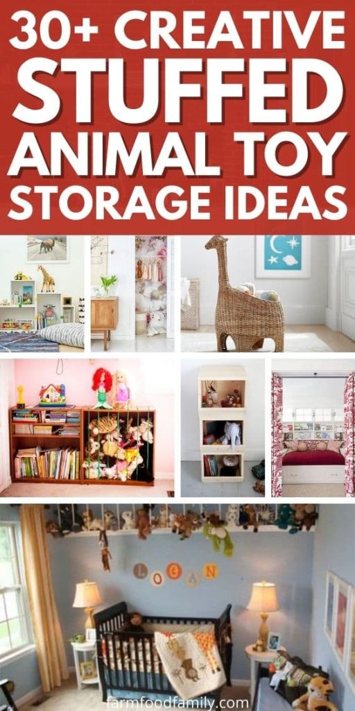 best stuffed animal toy storage ideas