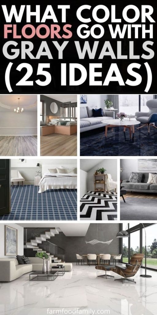 color floors go with gray walls ideas