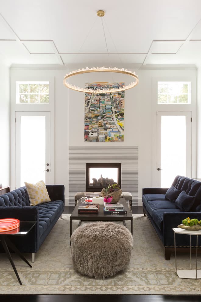 11 elegant black and white living room ideas 1