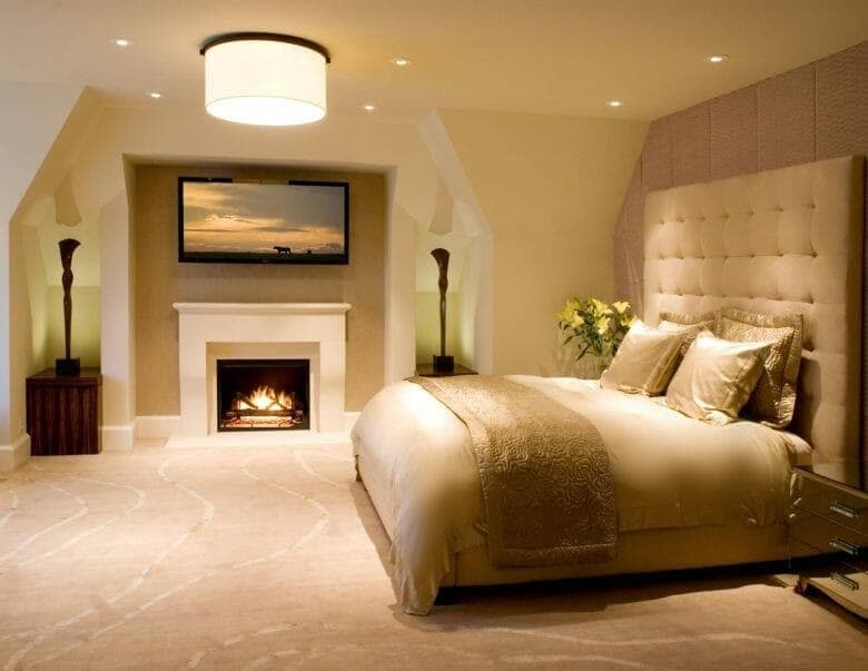 12 elegant white gold bedroom ideas 2