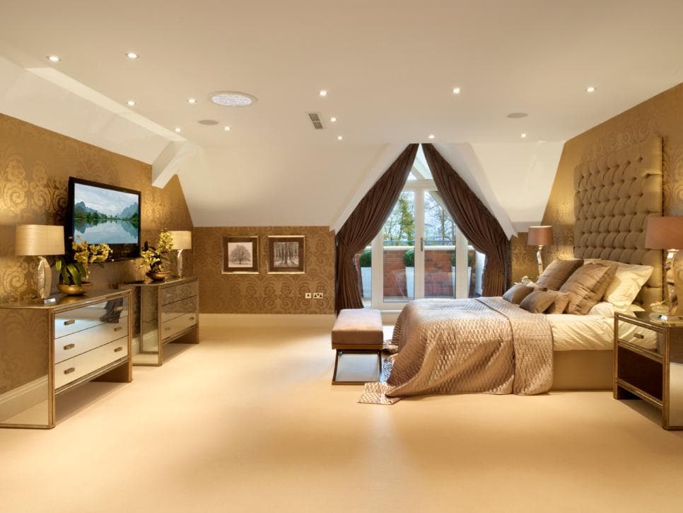 12 elegant white gold bedroom ideas