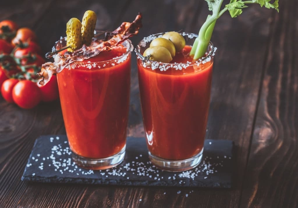 12 types of cocktails bloody mary