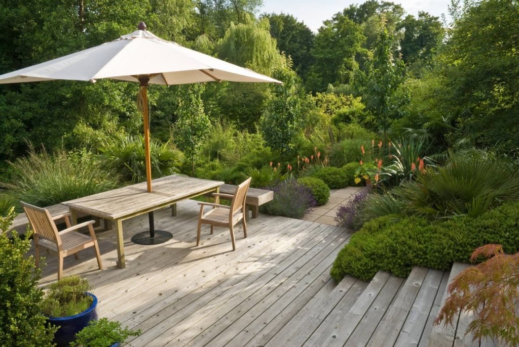 14 deck shade ideas with Parasol