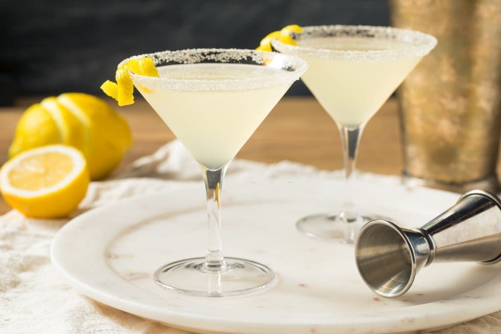 14 types of cocktails lemon drop martini