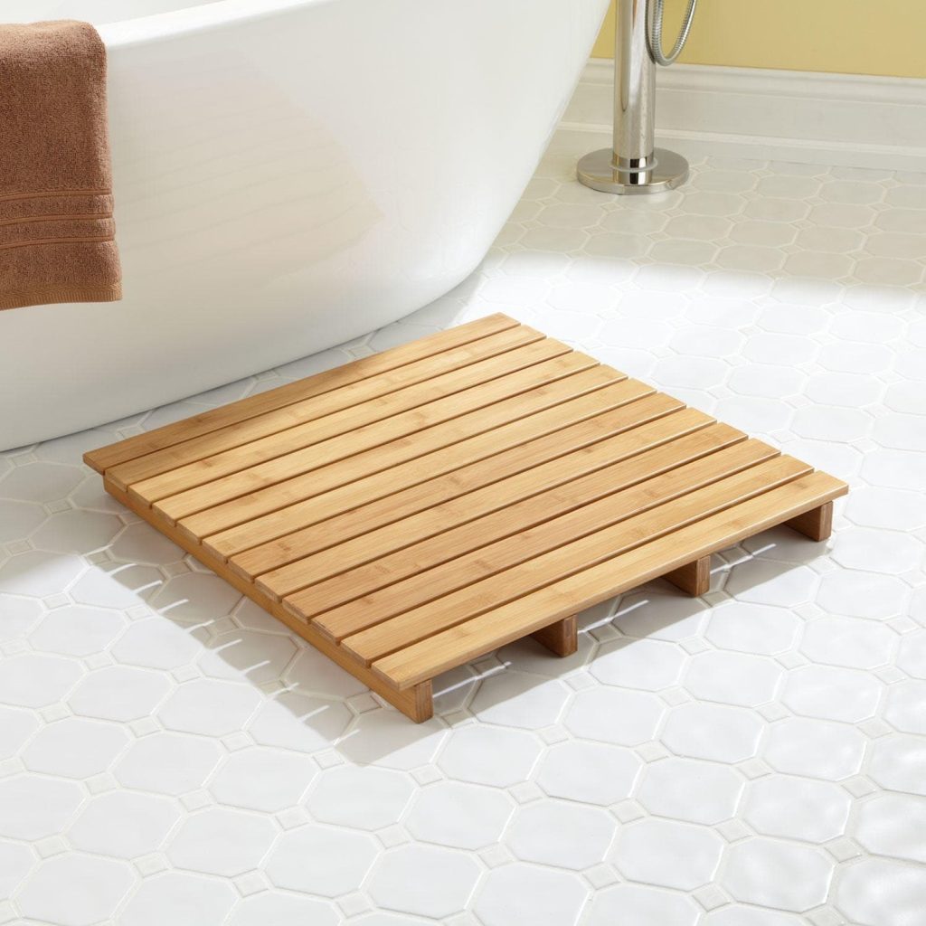 15 bathroom rug ideas