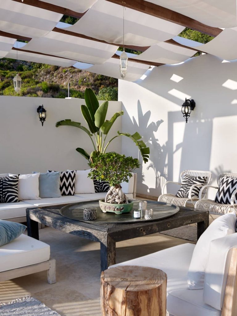 16 deck shade ideas with fabric ceiling