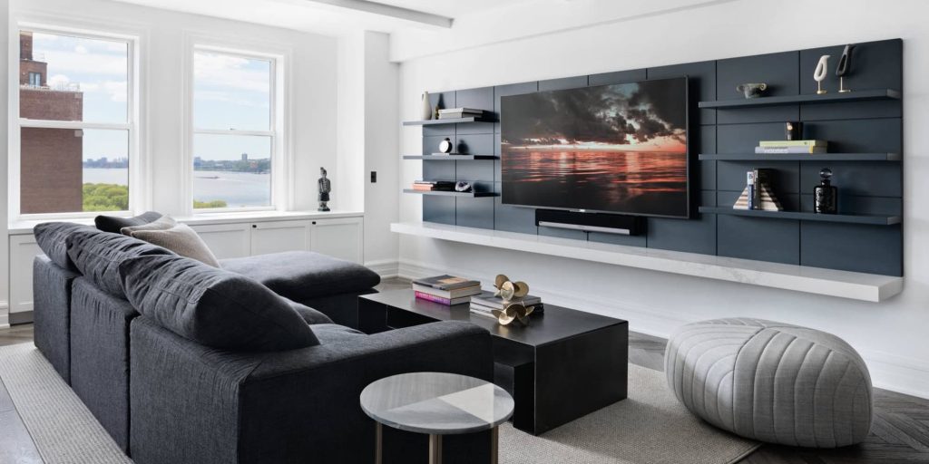 16 luxury comfort black and white living room ideas 1