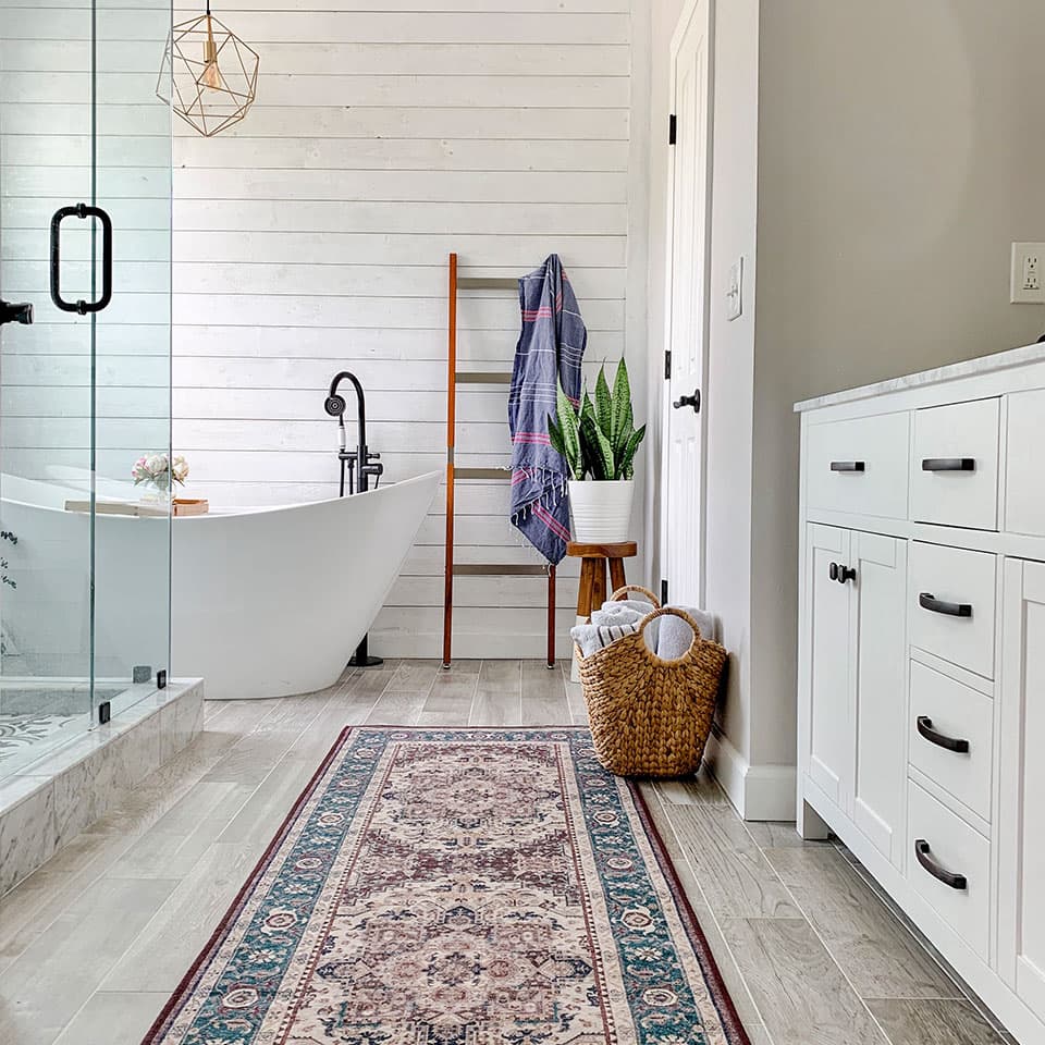 17 bathroom rug ideas