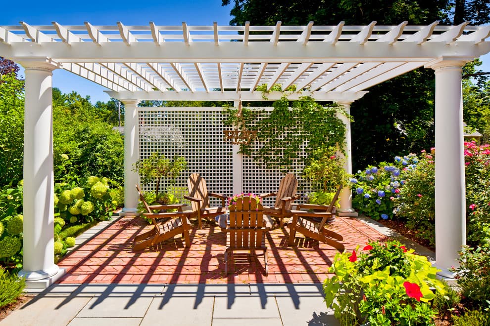 2 deck shade ideas with vines