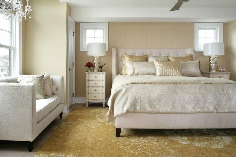 20 white gold bedroom ideas 1