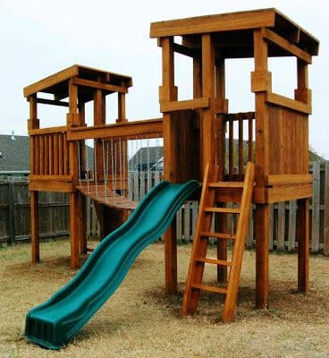 24 backyard playground ideas