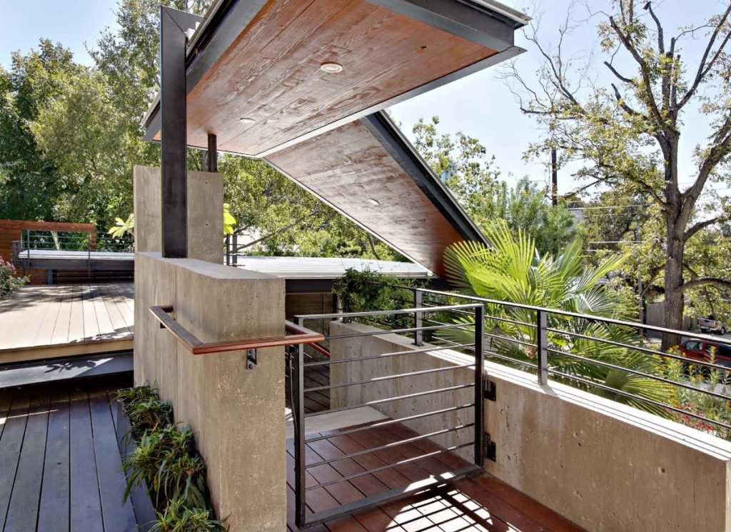 24 rooftop deck stair ideas