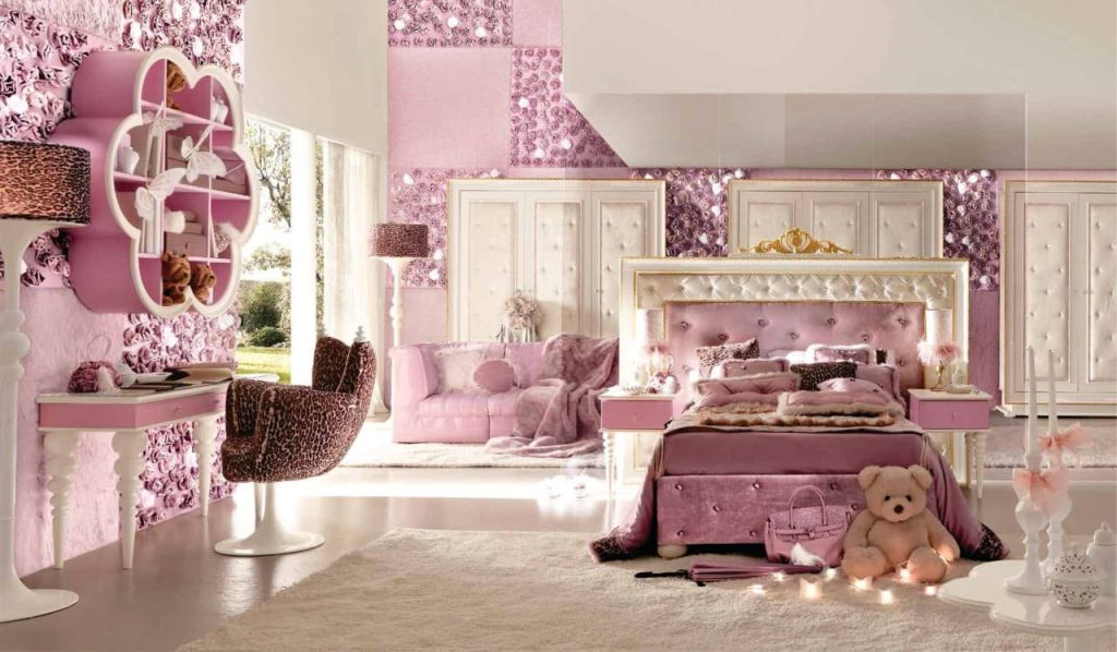 3 white gold and purple bedroom ideas 1
