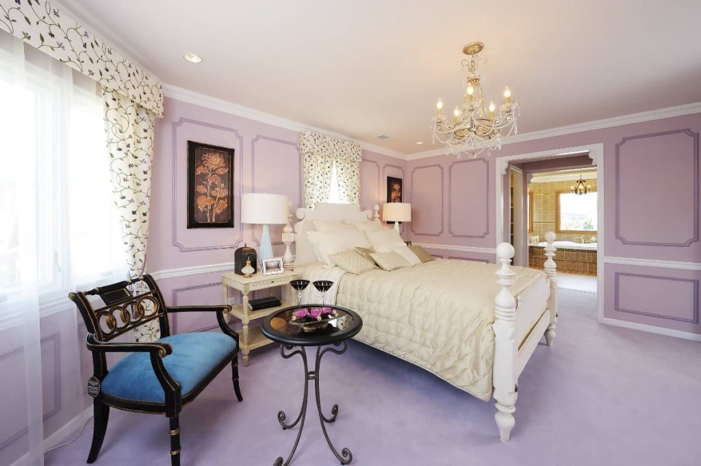 3 white gold and purple bedroom ideas 3