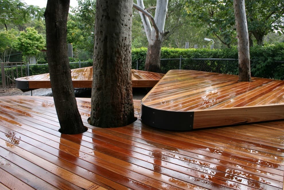 30 deck stair ideas with deck around tree