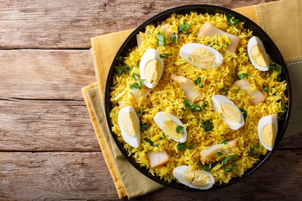 4 kedgeree foods that start with k