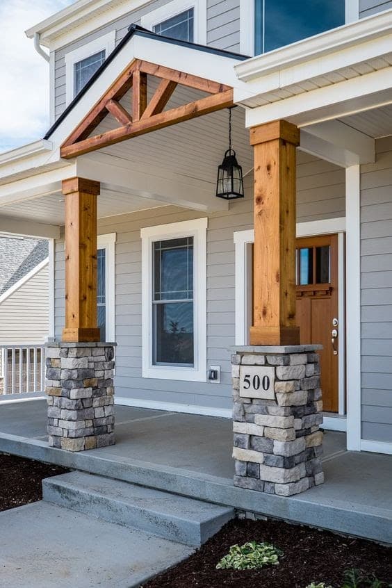 4 porch post ideas on a budget