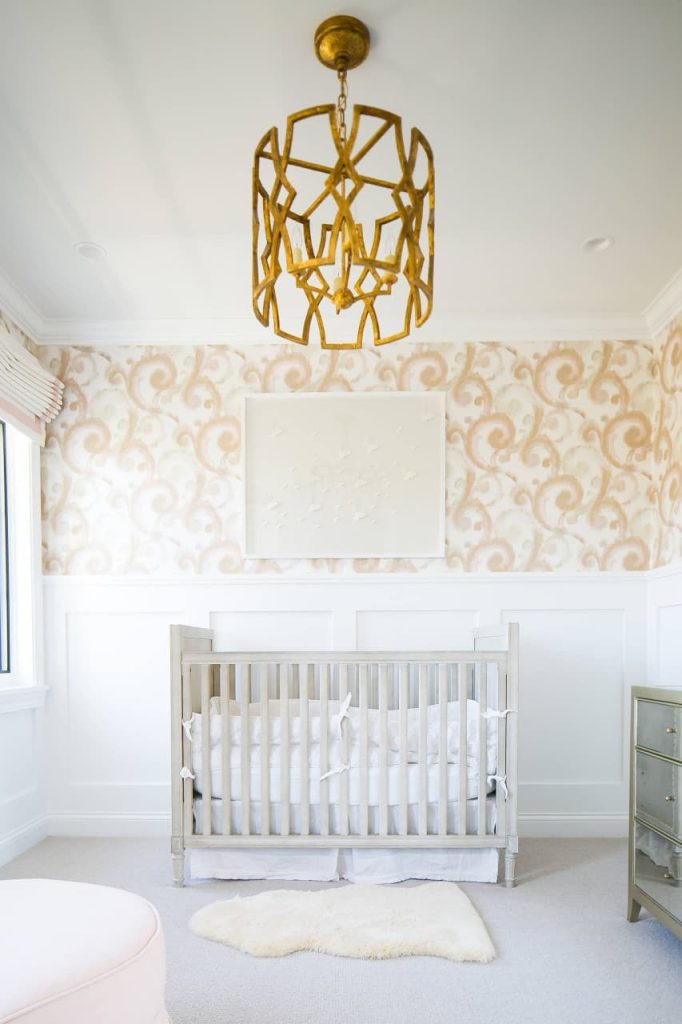 4 white gold baby bedroom ideas 2