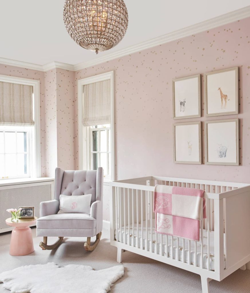 4 white gold baby bedroom ideas 3
