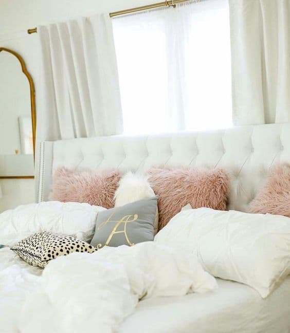 8 soft pink gold animal bedroom ideas 1