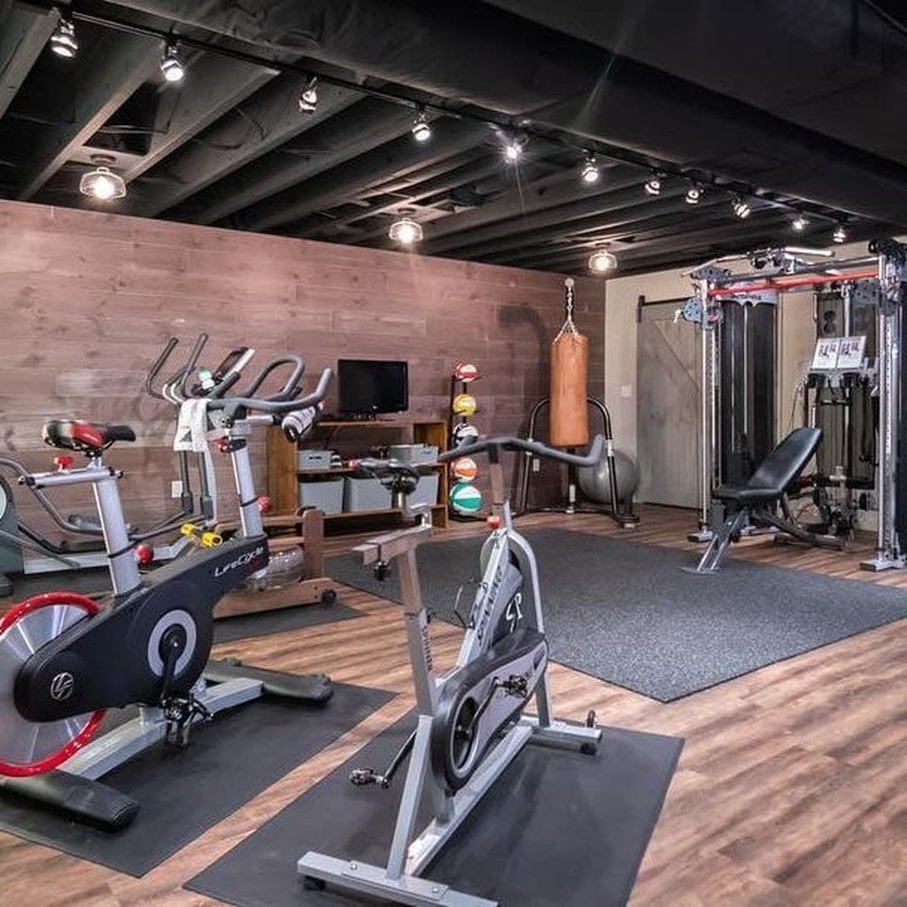 18+ Best Basement Home Gym Ideas and Designs On A Budget Photos