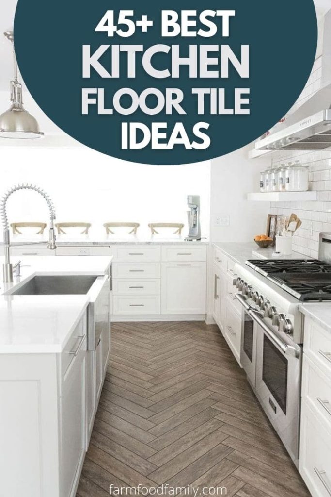 Kitchen Floor Tile Ideas And Designs, Most Popular Tile For Kitchen Floor