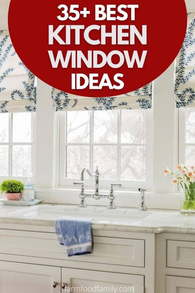 beautiful kitchen window ideas