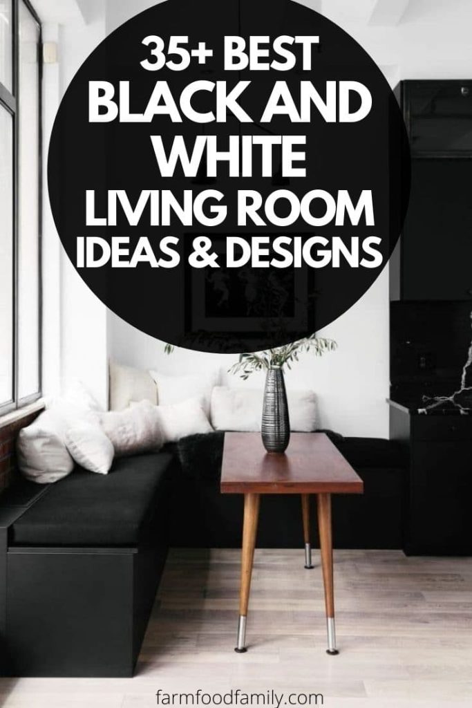 best black and white living room ideas designs