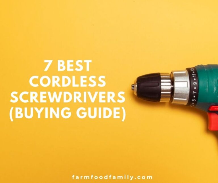 7 Best Cordless Screwdrivers (Reviews and Buying Guide)