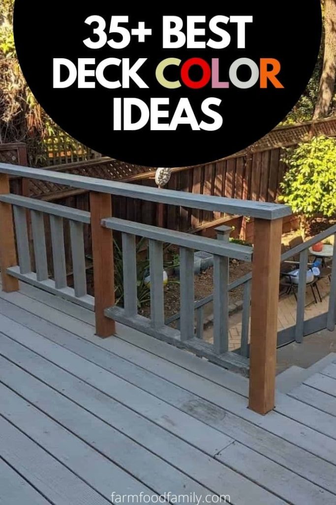 best deck color ideas