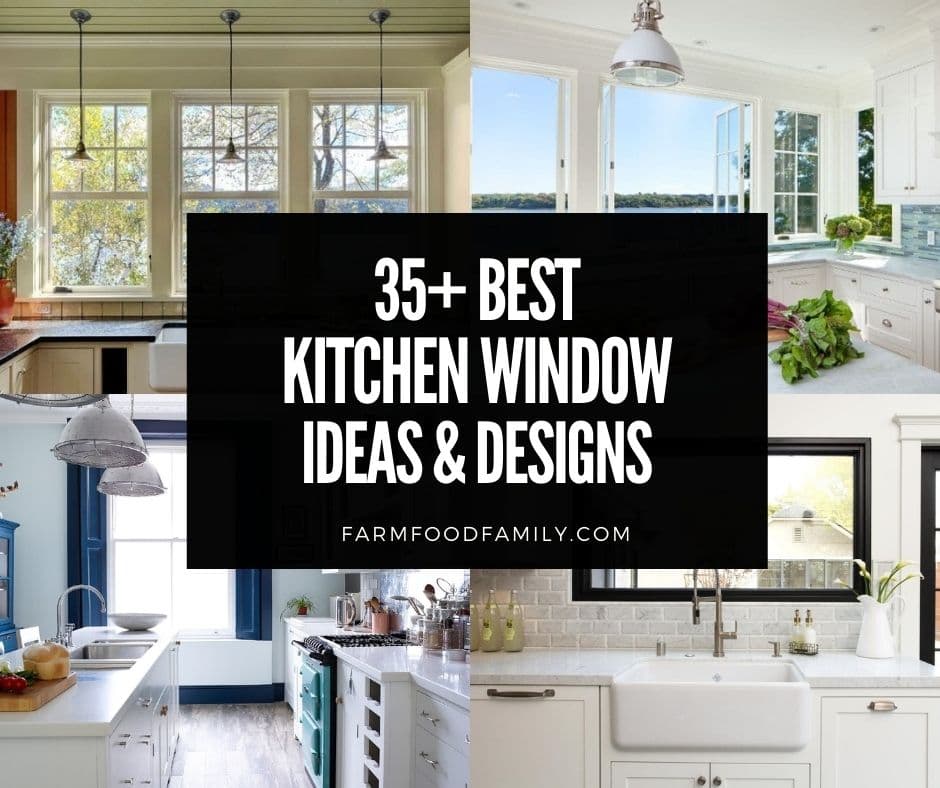35+ Best Kitchen Window Decor Ideas and Designs (With Pictures)