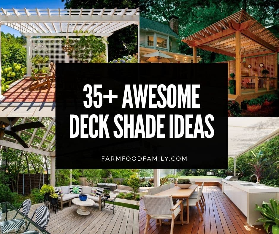 35 Best Deck Shade Ideas And Designs With Pictures For 2022 - Best Patio Shade Ideas