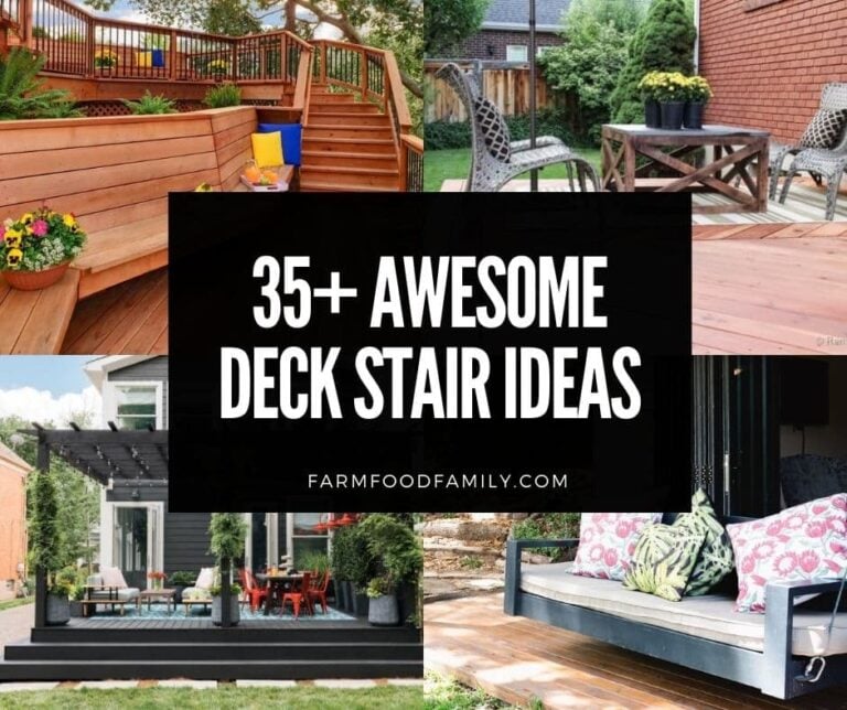 35+ Awesome Deck Steps and Stairs Ideas and Designs (With Pictures)