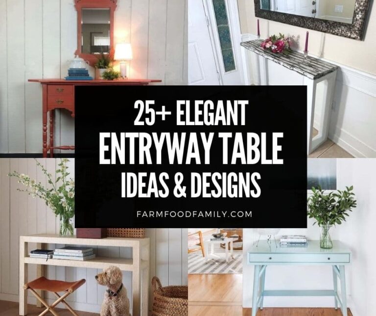 25+ Elegant Entryway Table Decor Ideas and Designs (With Pictures)