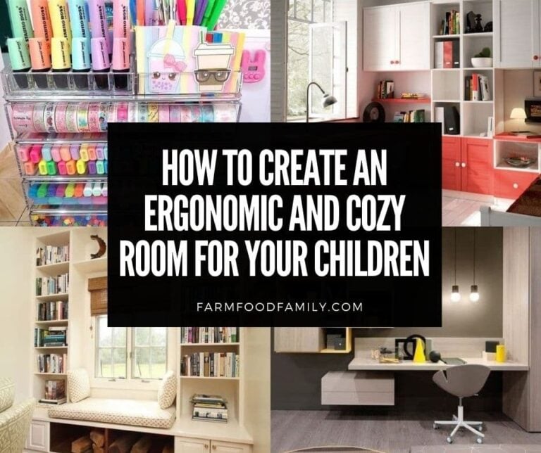 How To Create An Ergonomic And Cozy Room For Your Children