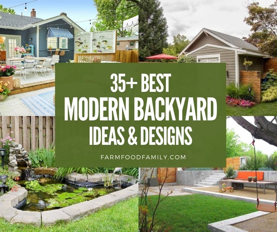 Best Modern Backyard Ideas And Designs, How To Landscape A Small Backyard On Budget
