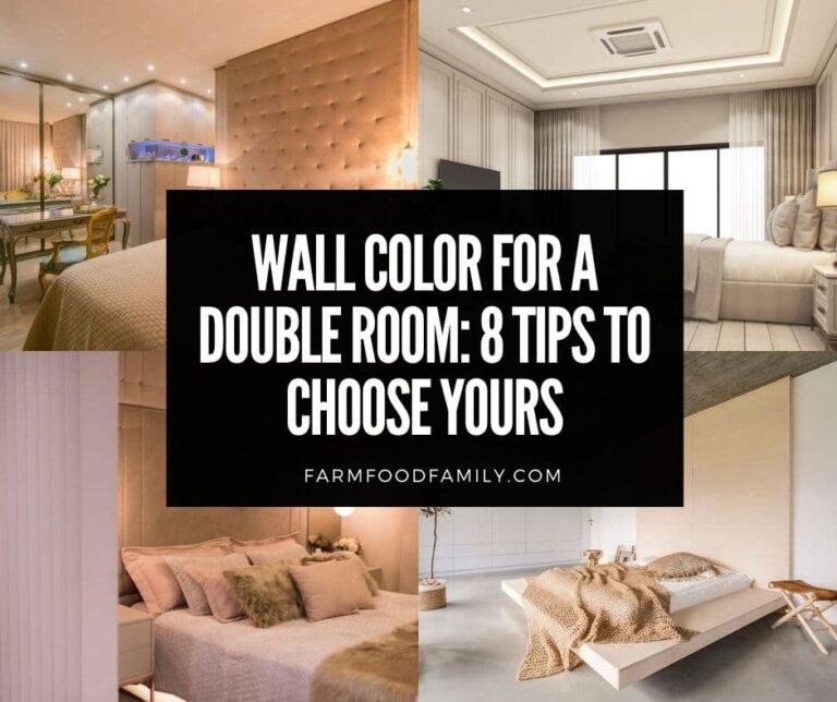 Wall Color For A Double Room: 8 Tips To Choose Yours