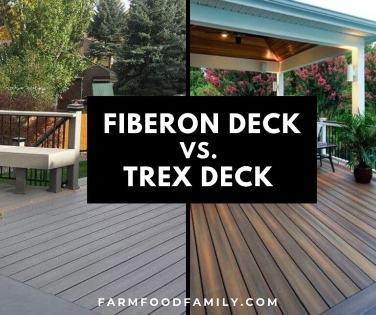 Fiberon Vs Trex Decking: Similarities and Differences (Photos)
