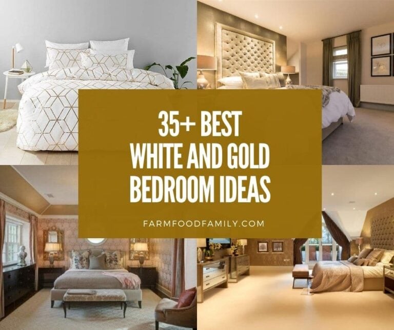 30+ Best White And Gold Bedroom Ideas and Designs (Photos)