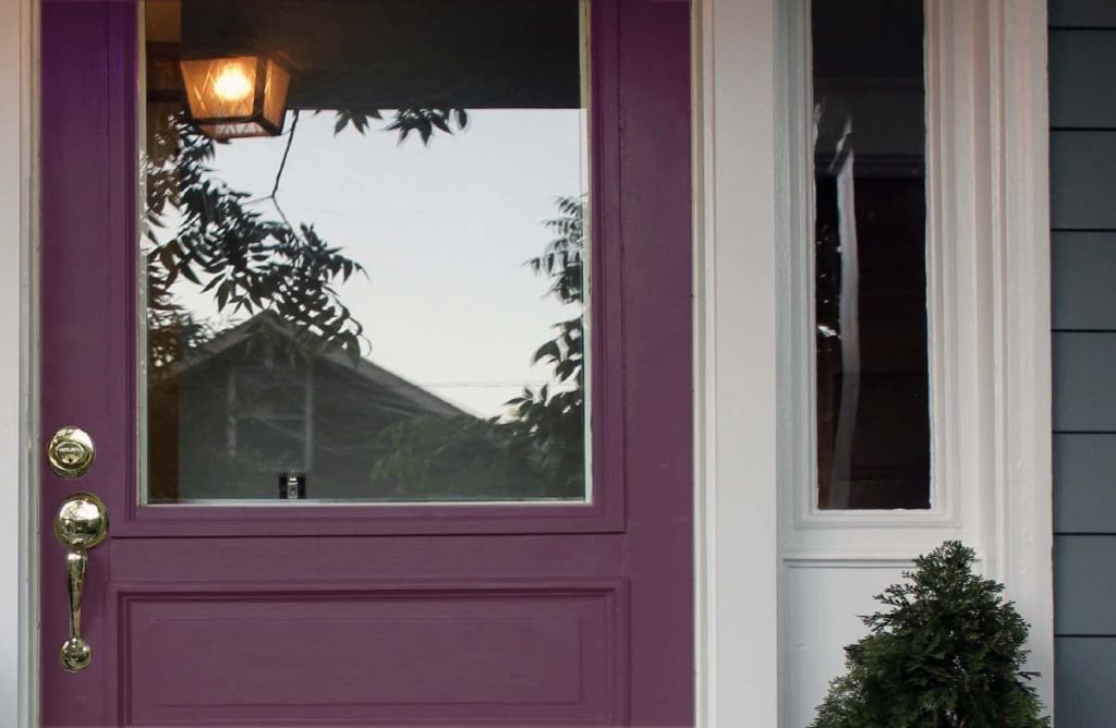 10 front door colors for gray houses