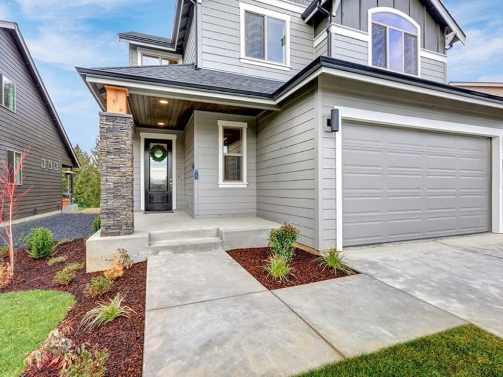 11 front door colors for gray houses