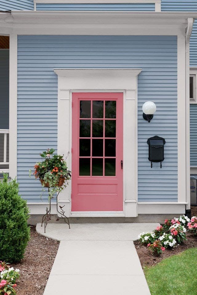 15 front door colors for blue house