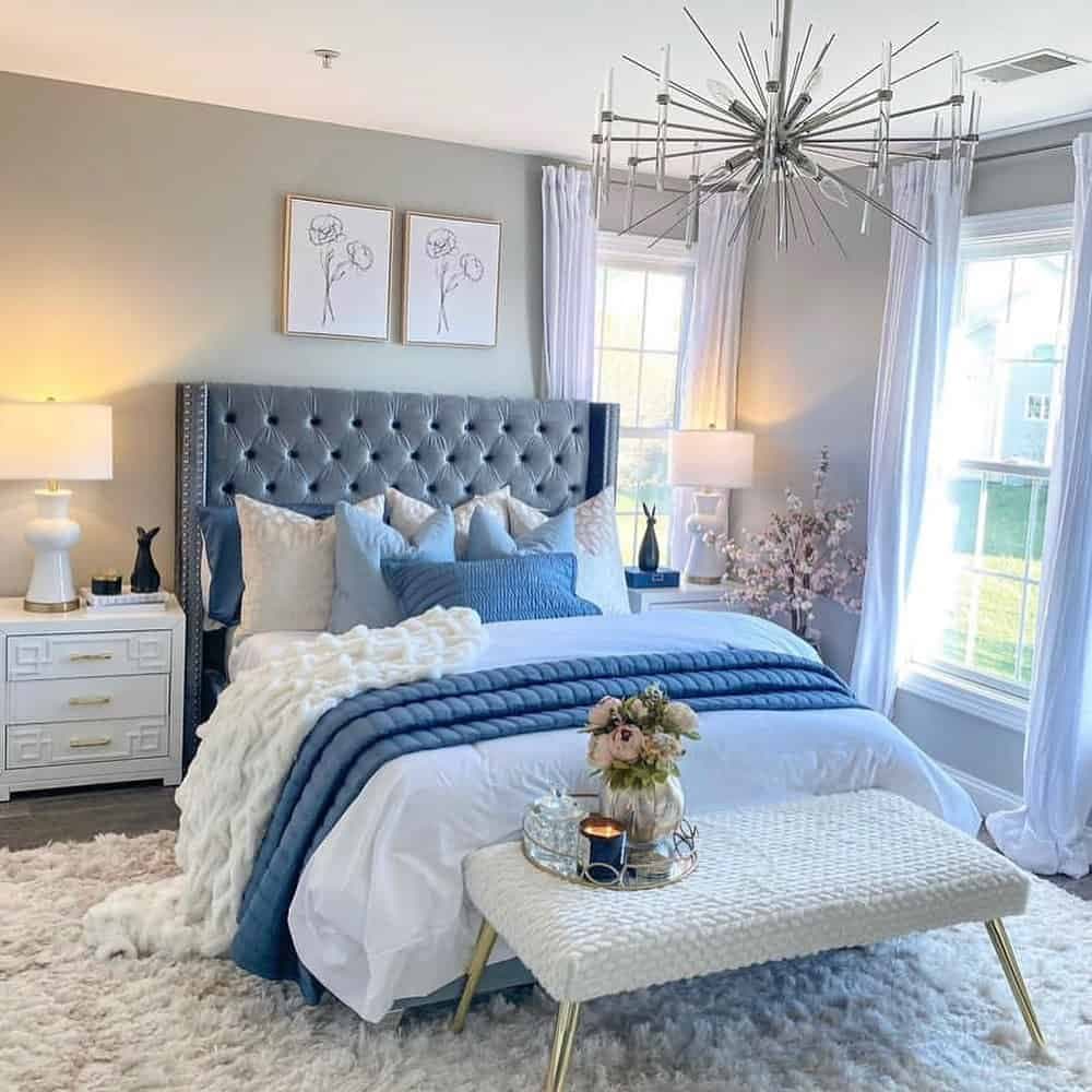 16 blue gray bedroom ideas 1