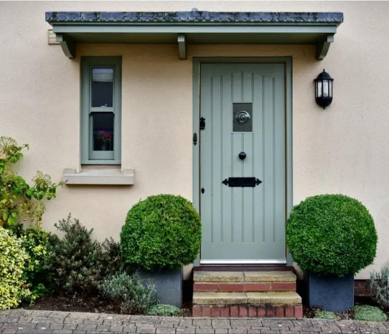 18 front door colors for tan house