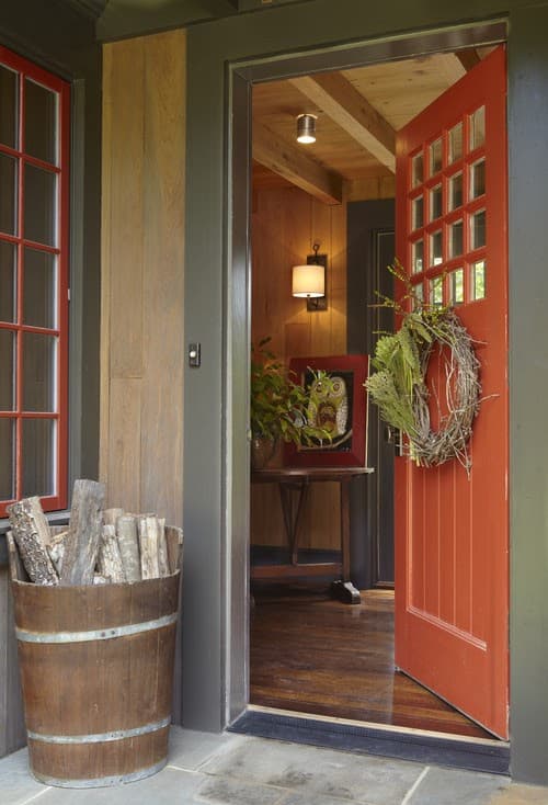 20 front door colors for green house