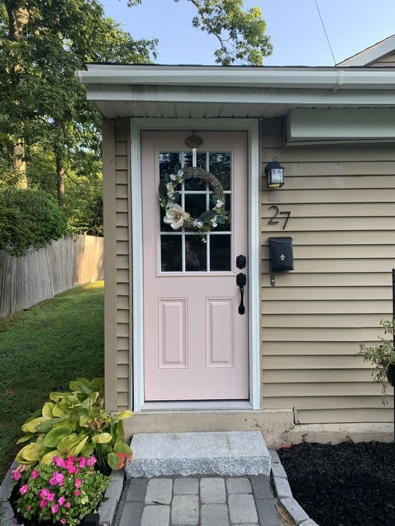 22 front door colors for tan house
